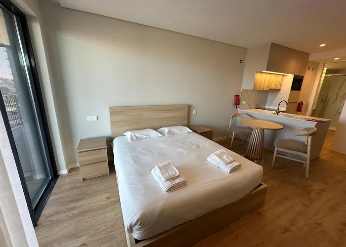 公寓 New Douro 406 With Parking 加亚新城